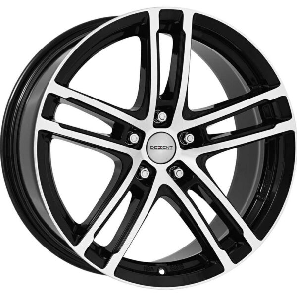 Dezent TZ-c dark Black/polished 8x18 5x112 ET30 CB66,6 60° 810 kg TTZG8BP30CE