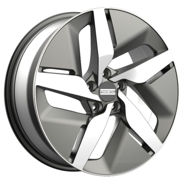 Fondmetal e-Joule Glossy Titanium Machined 8x20 5x112 ET26 CB66,6 60° 1050 kg RF18855