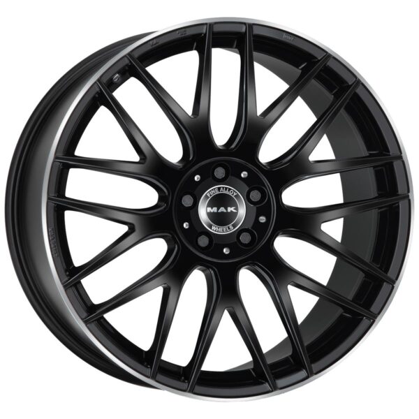MAK Arrow-D Gloss Black Mirror Ring 11x21 5x112 ET55 CB66,6 (Long Bolt) R14 1020 kg F1121WDGL55WS5Y