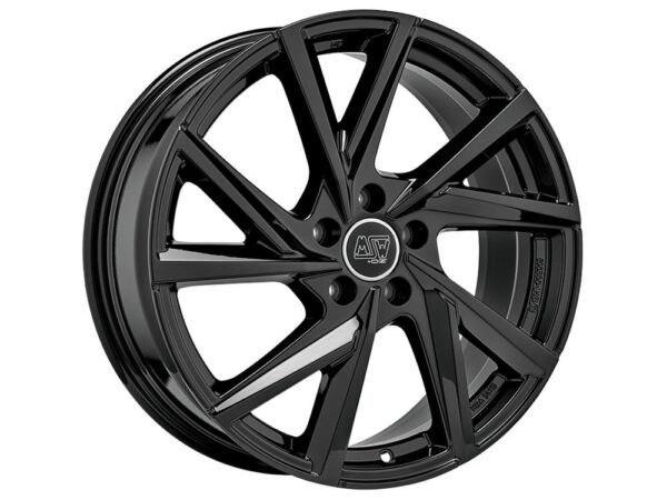 MSW 80-5 Gloss Black 6,5x16 5x114.3 ET32 CB66,1 60° 600 kg W19386008TC5
