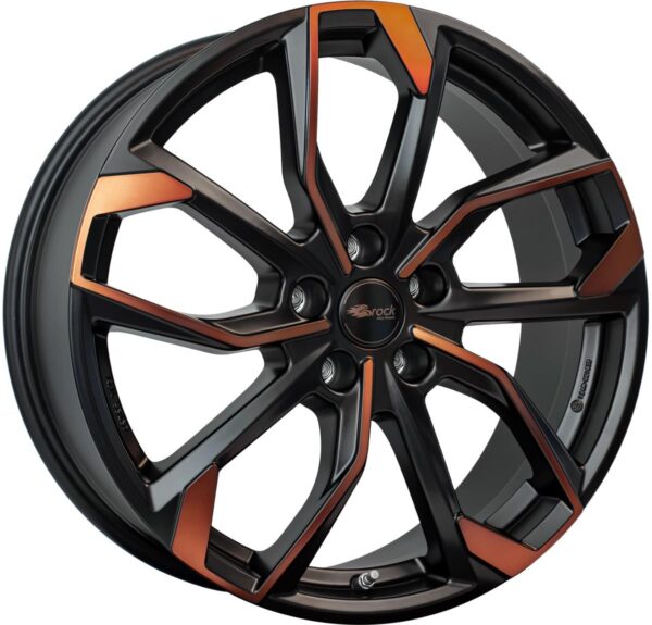 RC Design RC34 Black Orange Matt (BOM) 8x19 5x112 ET45 CB57,1 R13 800 kg 352041