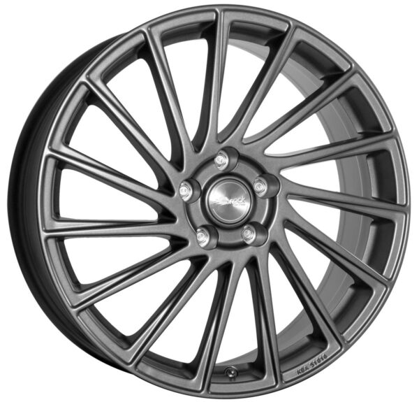Brock B39 Himalaya Grey Matt (HGM) 7,5x18 5x108 ET45 CB72,6 60° 680 kg 323355