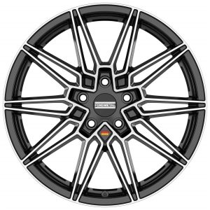 Fondmetal Thoe Glossy Black Machined 9x19 5x112 ET41 CB66,6 60° 775 kg RF18198