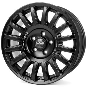 OZ Racing Rally Raid Matt Black Silver Lettering 8,5x18 6x139.7 ET47 CB93,1 60° 790 kg W01C01104AR9