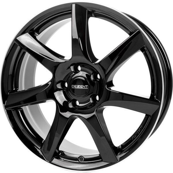 Dezent TW dark Black/polished lip 6,5x16 4x108 ET20 CB65,1 60° 625 kg TTWZ3BL20