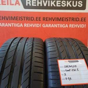 #235/45/17 Continental CSC5