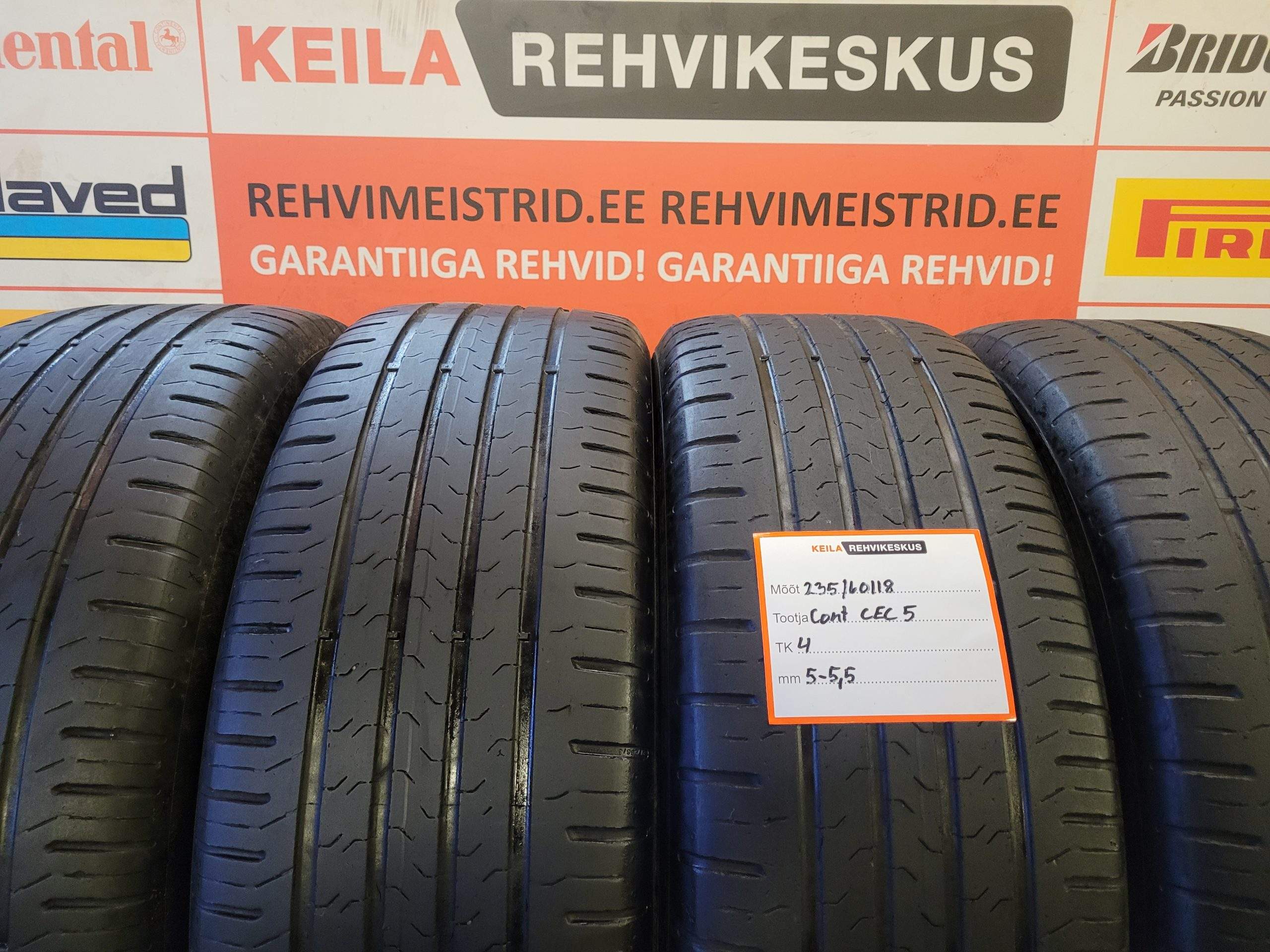 #235/60/18 Continental CEC5