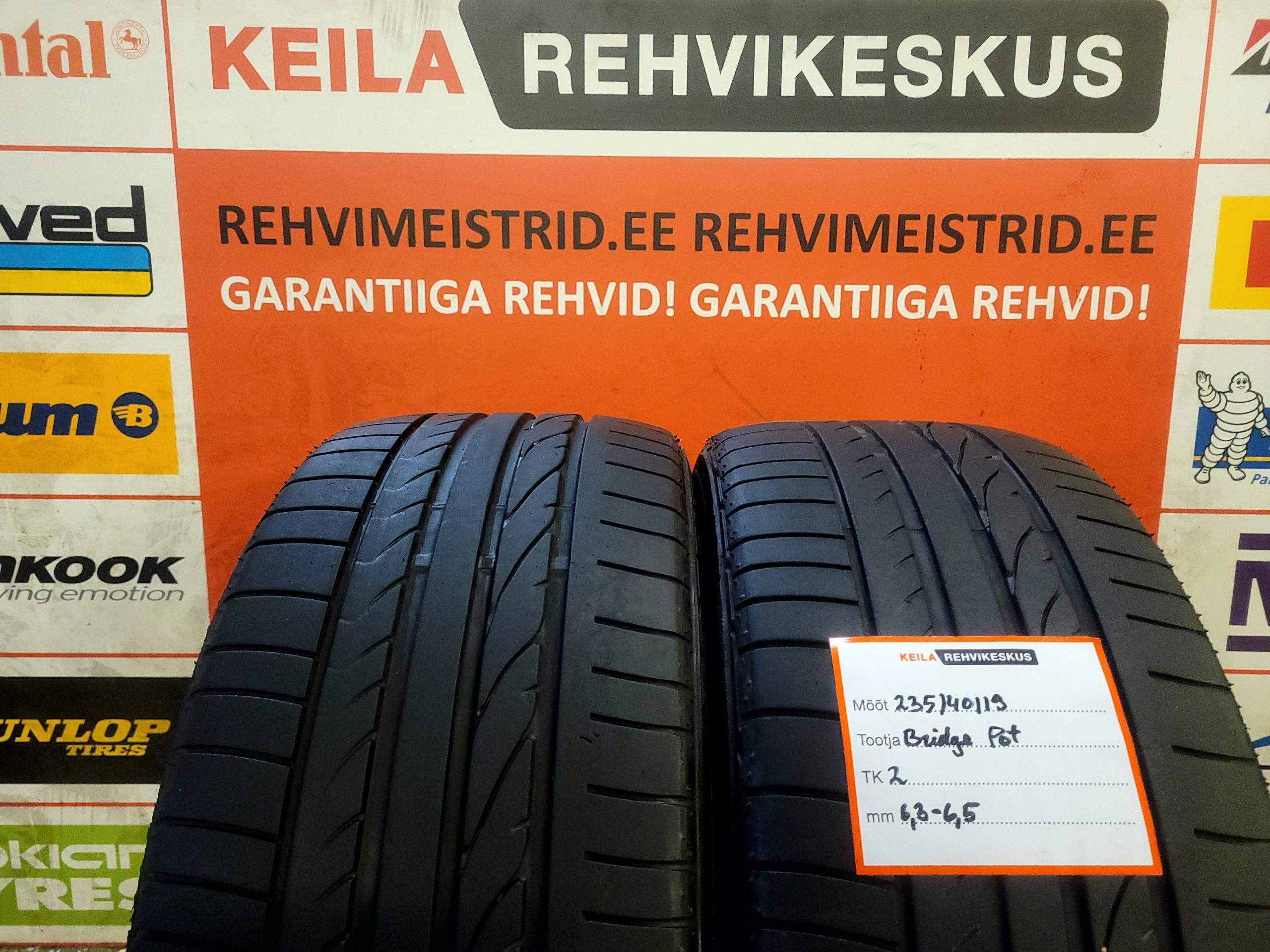 #235/40/19 Bridgestone Potenza