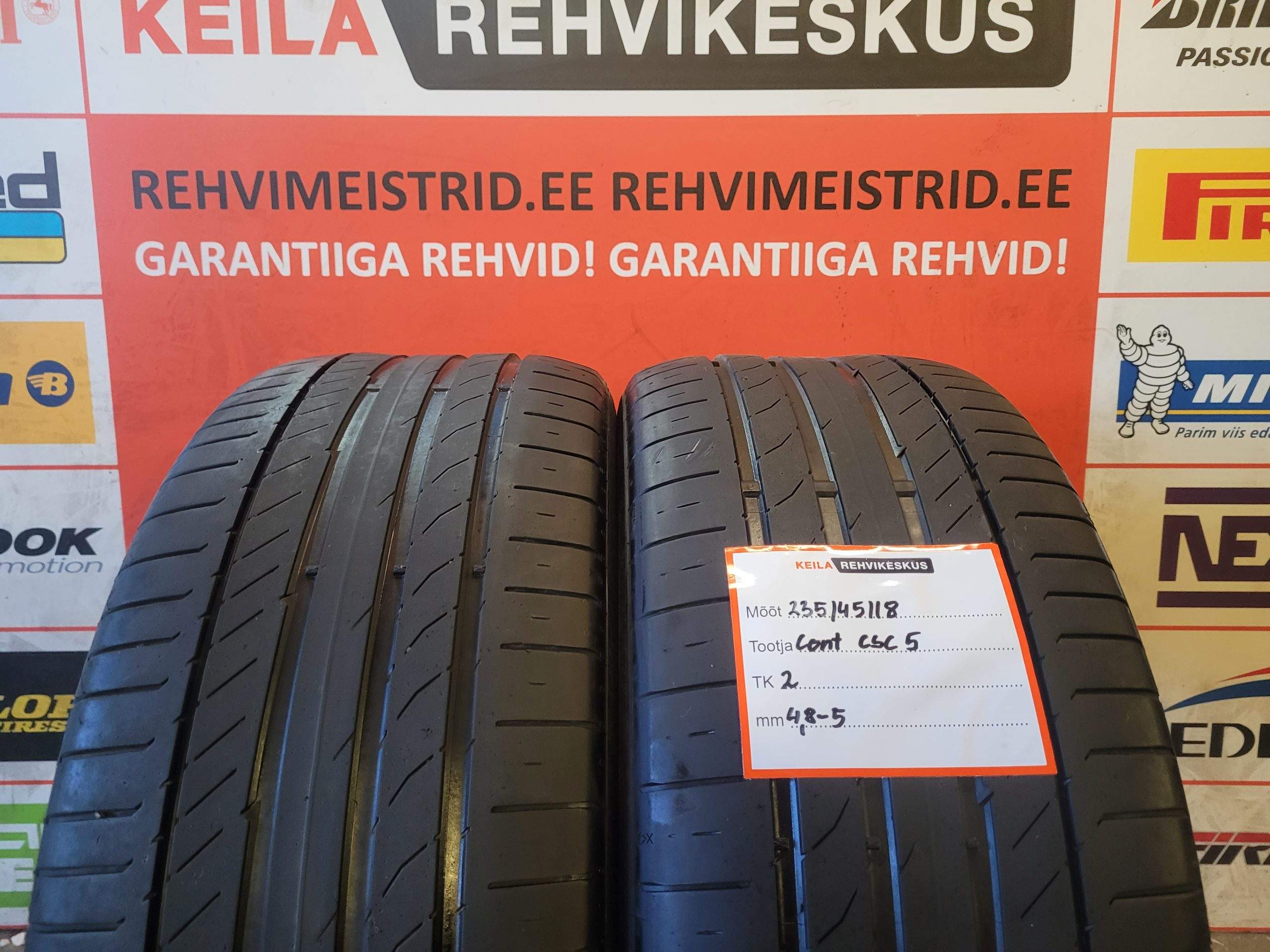 #235/45/18Continental Sport Contact 5