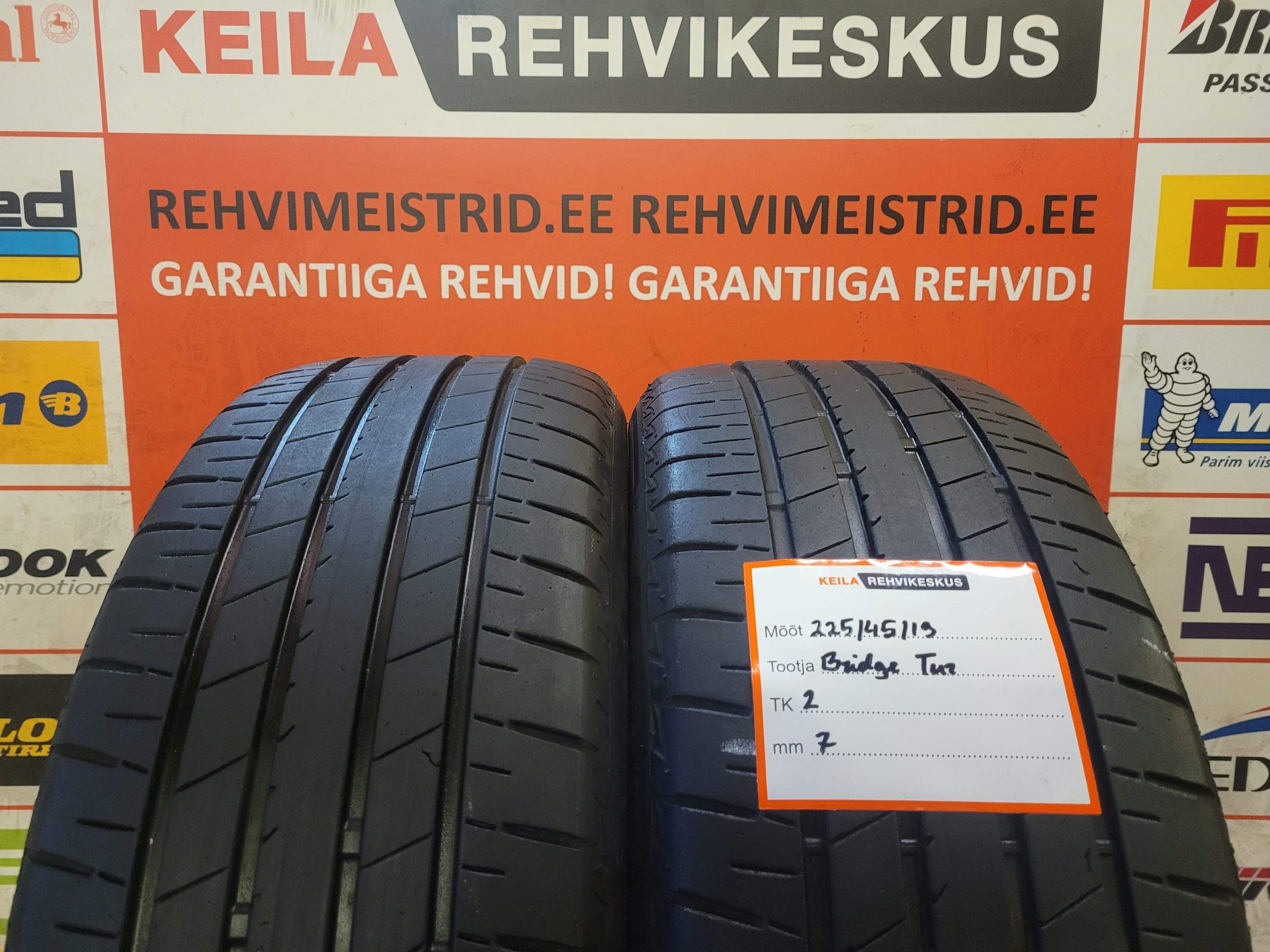 #225/45/19Bridgestone Turanza