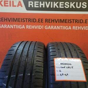 #195/55/16Continental Eco Contact 5