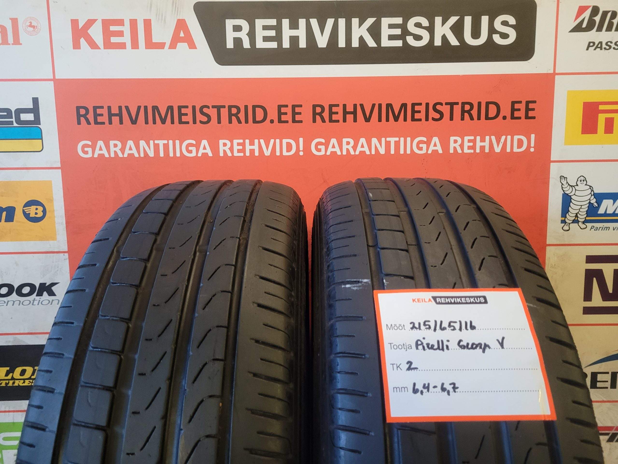 #215/65/16 Pirelli ScorpionVerde