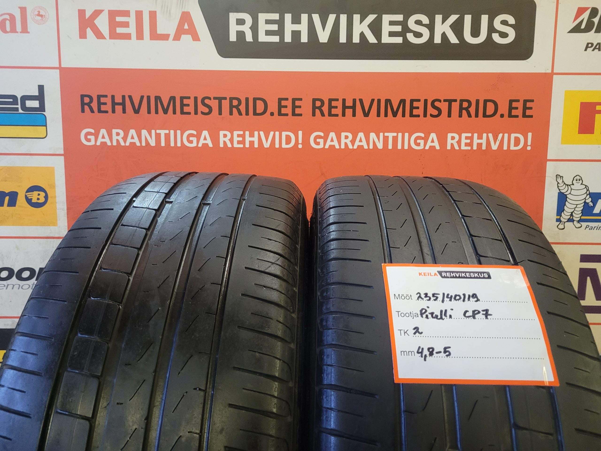 #235/40/19 Pirelli CinturatoP7