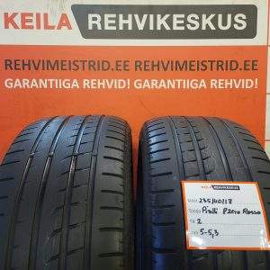 #235/40/18 Pirelli Pzero rosso