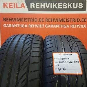 #225/50/17 Dunlop SpSport01
