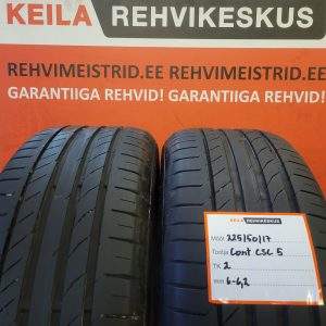 #225/50/17 Continental CSC5