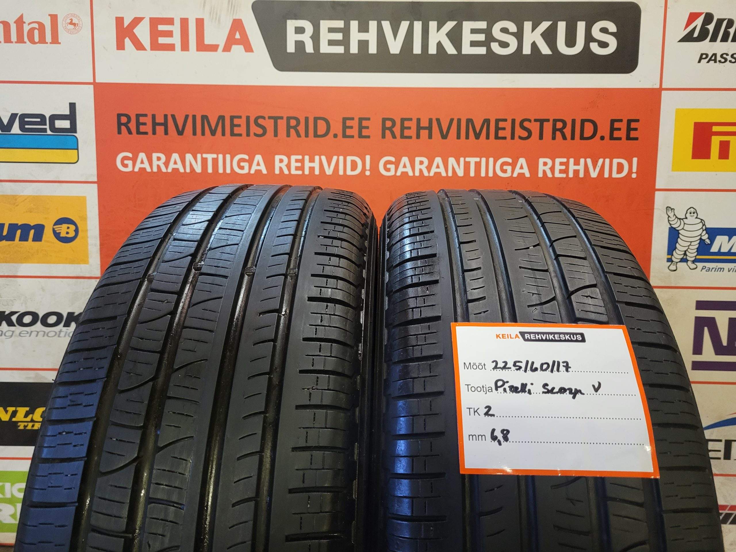 #225/60/17 Pirelli ScorpionVerde