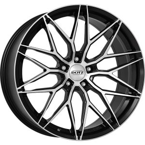Dotz Suzuka dark Black/polished 10x20 5x112 ET40 CB70,1 60° 740 kg OSU0P8BP40