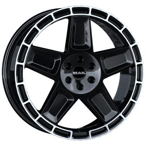 MAK Trek Gloss Black Mirror Ring 9x20 6x139.7 ET19 CB78,1 60° 1050 kg F9020TKGL19VX2