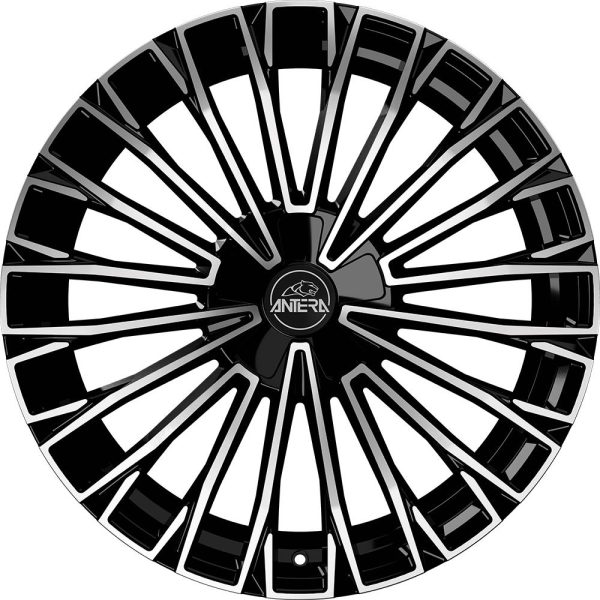 Antera A103 Piano Black Diamond 8,5x20 5x114.3 ET30 CB75,0 60° 800 kg A10385203021090NKI