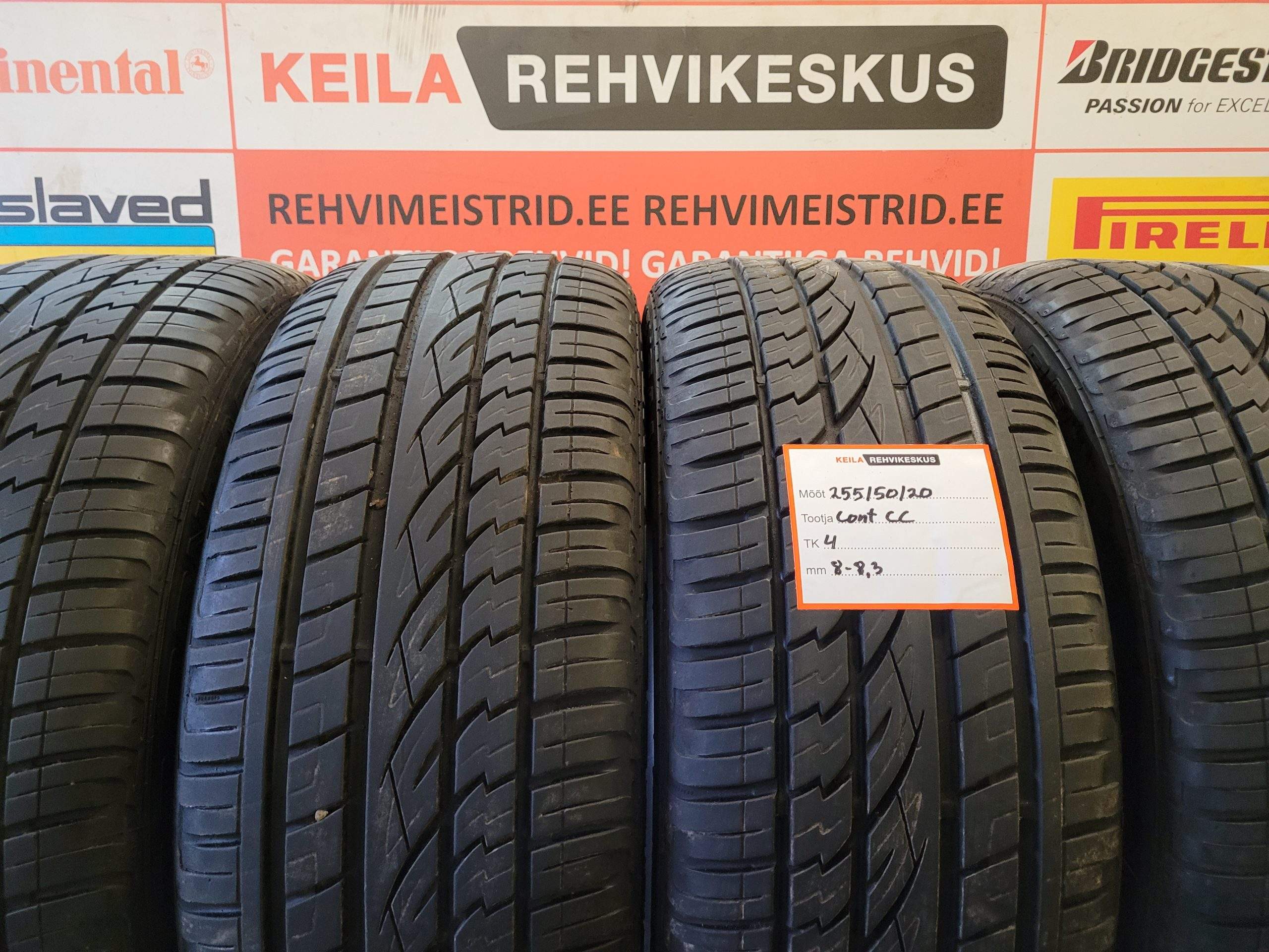 #255/50/20 Continental CrossContact UUEVÄÄRSED