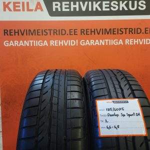 #185/60/15 Dunlop SpSport01