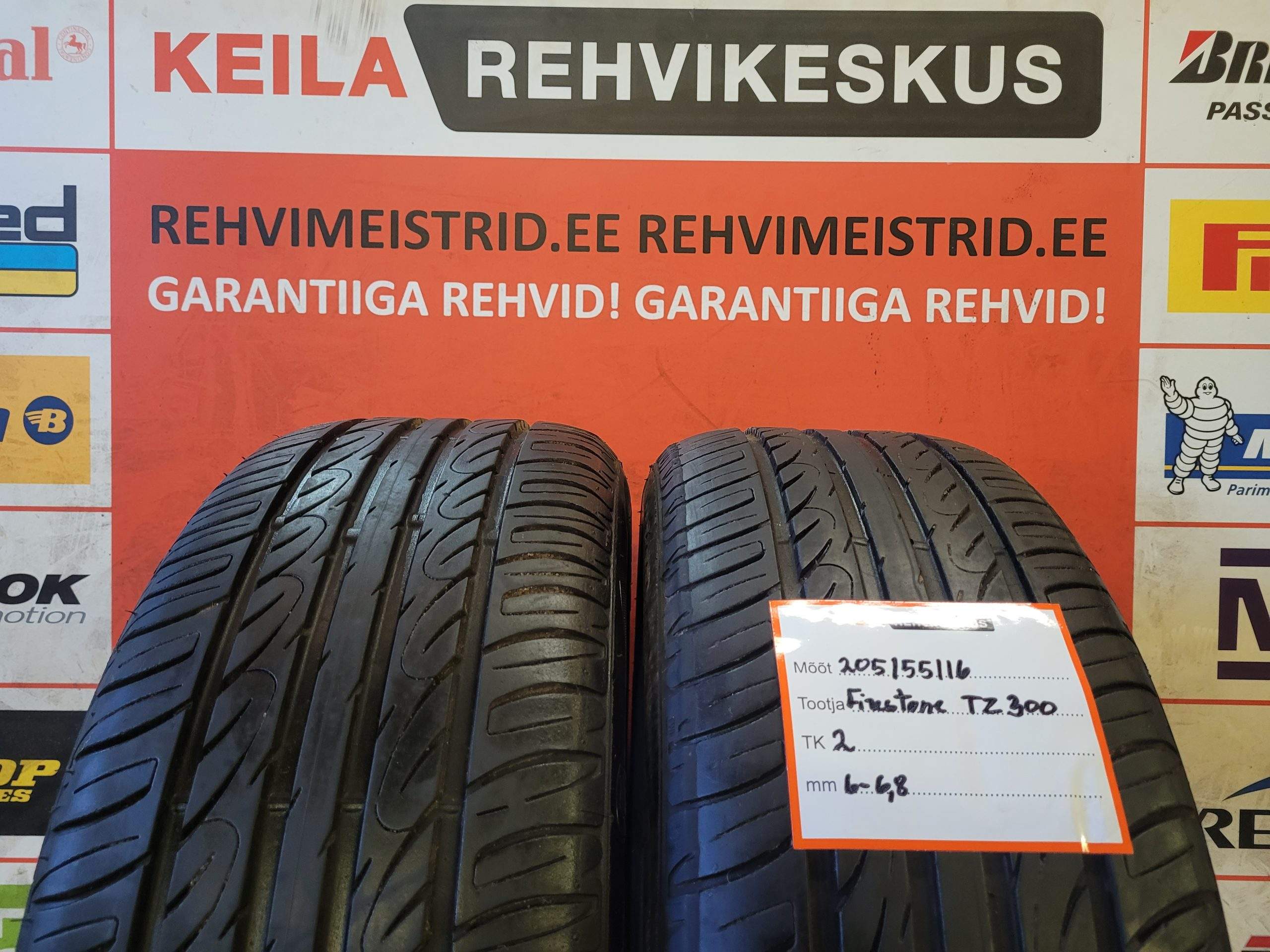 #205/55/16 Firestone TZ300