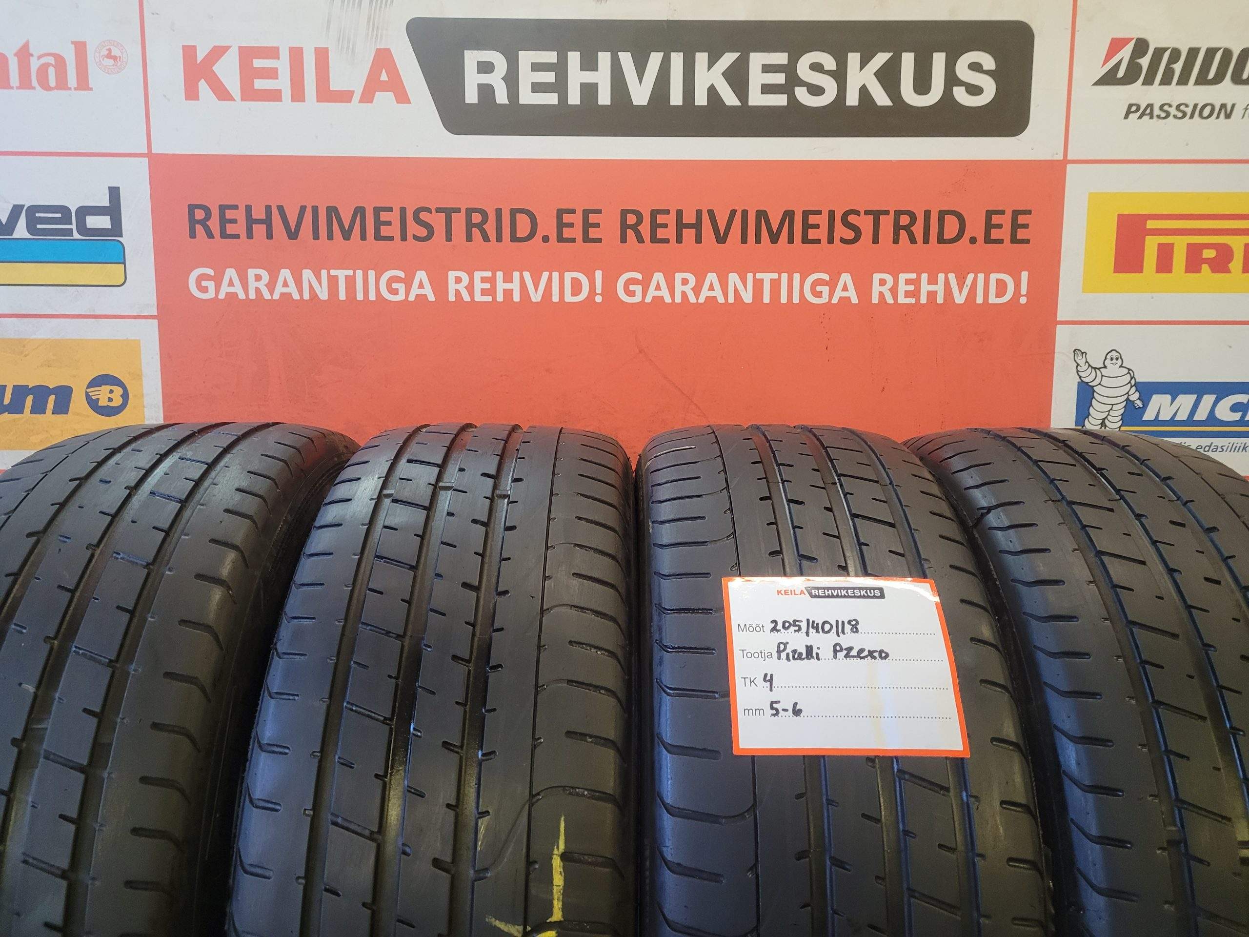 #205/40/18 Pirelli Pzero