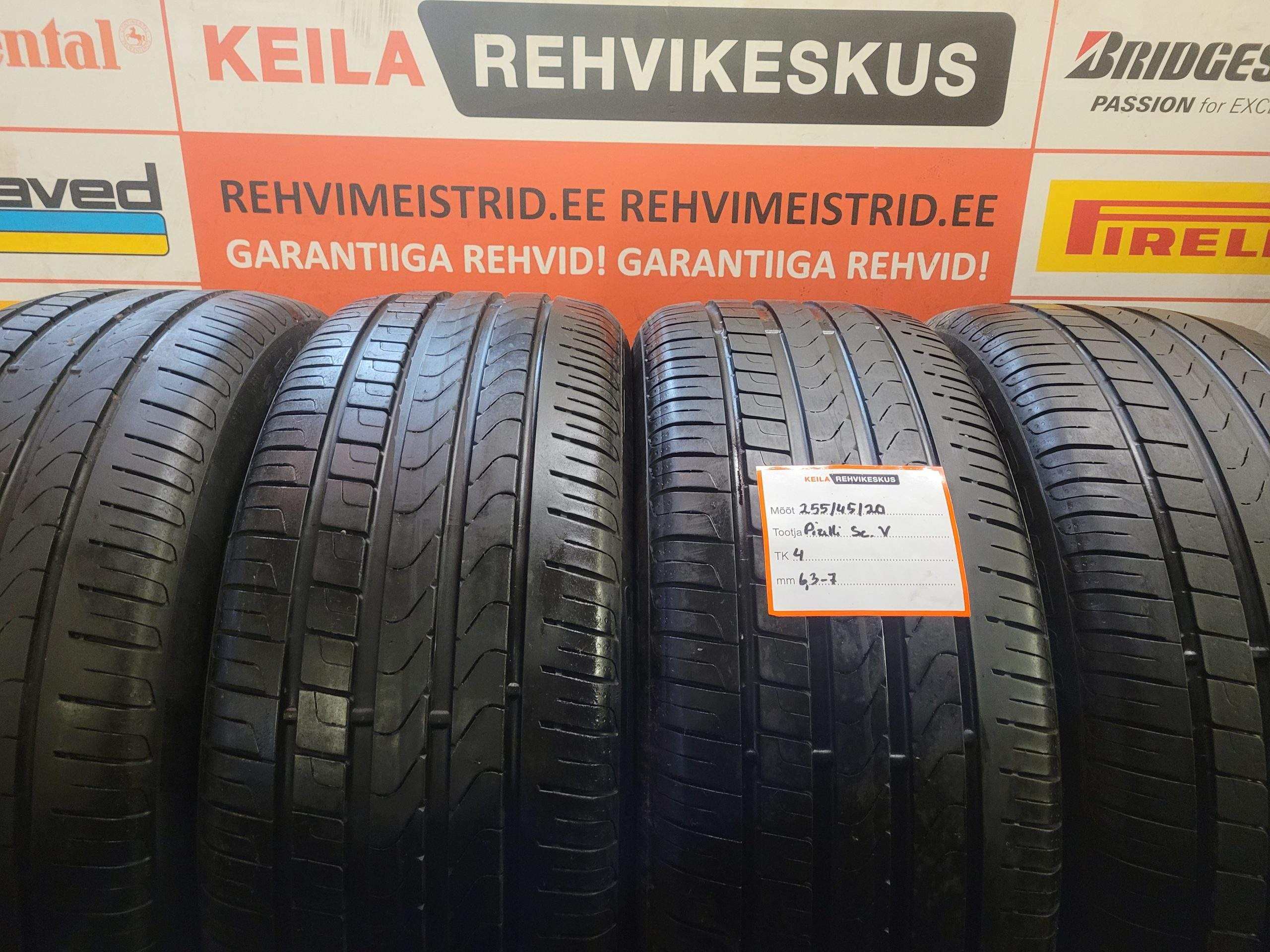 #255/45/20 Pirelli ScorpionVerde