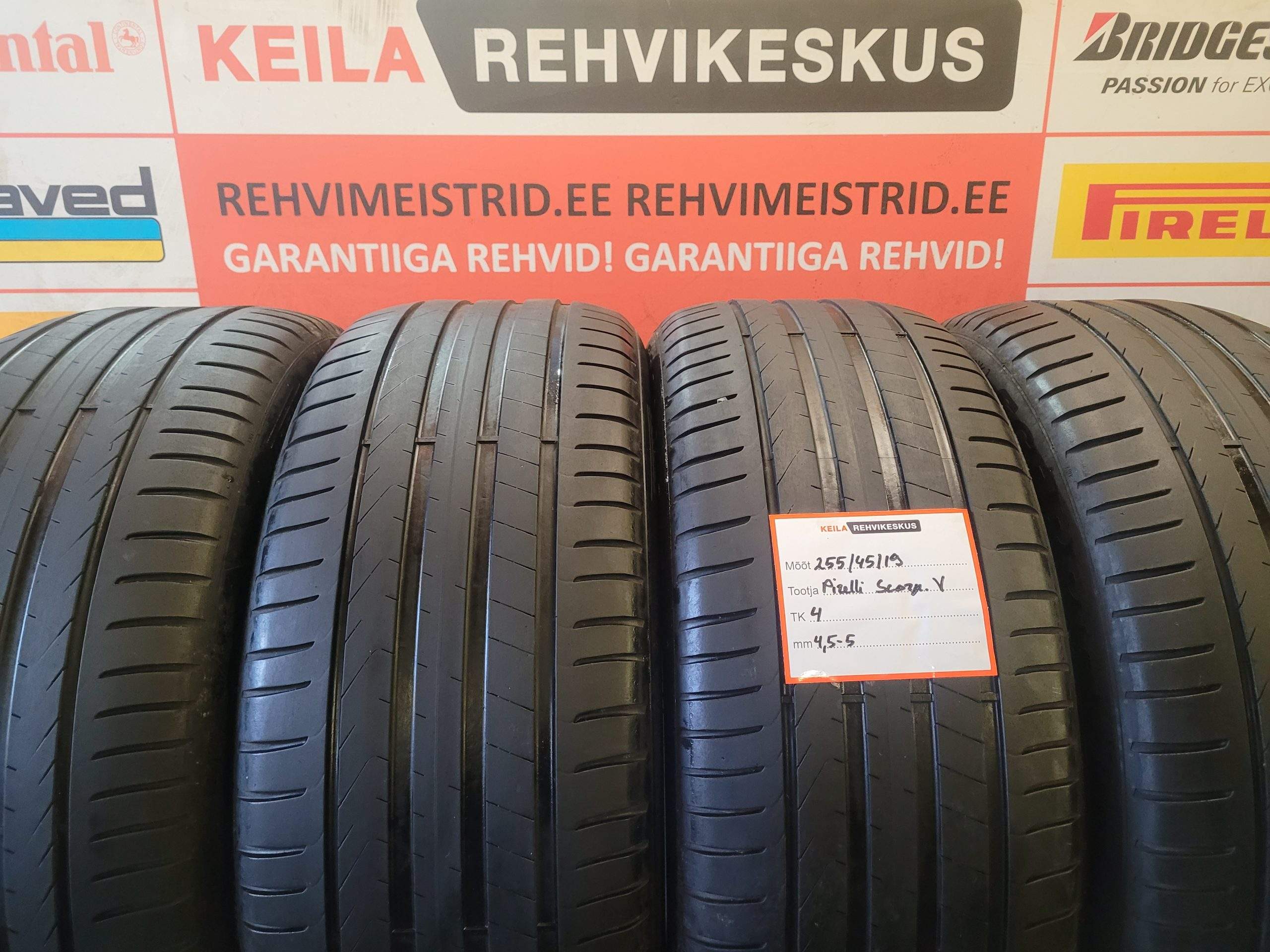#255/45/19 Pirelli ScorpionVerde