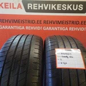 #215/55/17 Goodyear EfficientGrip