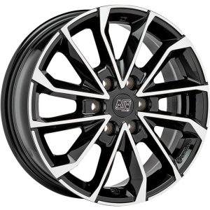 MSW 42 Van Gloss Black Full Polished 6,5x17 6x120 ET50 CB74,5 60° 1250 kg W19468001T56