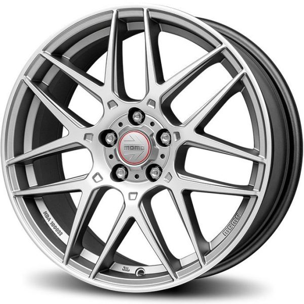 Momo Competizione Titan-Silver Polished 7,5x17 5x112 ET45 CB72,3 60° 700 kg WCOT75745512E