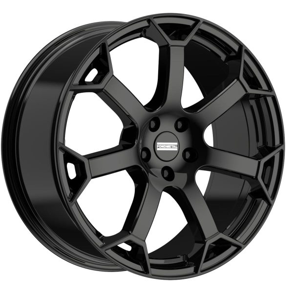 Fondmetal Zephyrus Glossy Black 9x20 5x112 ET34 CB66,6 R13 970 kg RF20871