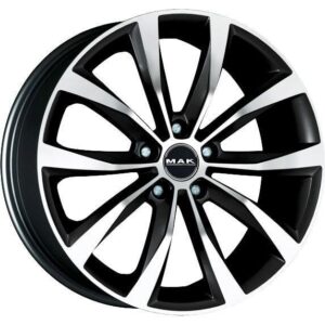MAK Wolf Black Mirror 8x20 5x114.3 ET35 CB76,0 60° 760 kg F8020WFBM35F