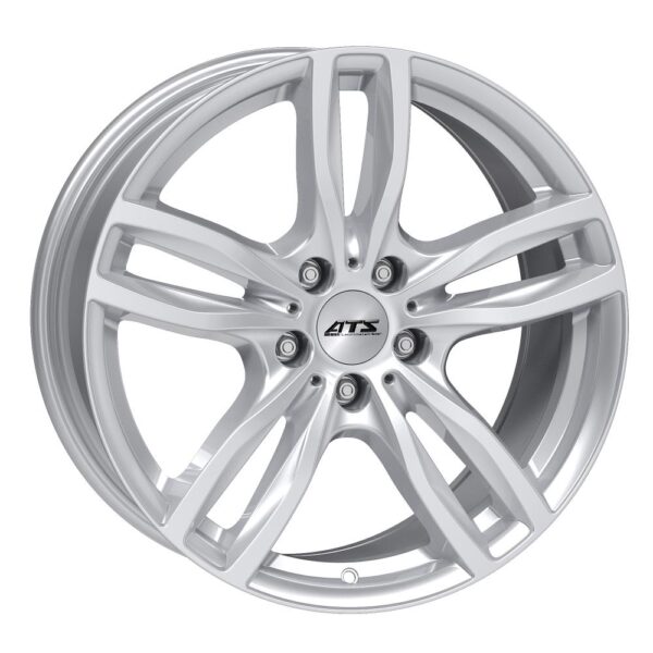 ATS Evolution polar-silver 9x19 5x120 ET18 CB74,1 60° 900 kg EVO90918WZ11-0