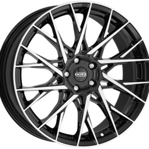 Dotz Fuji dark Black/polished 8x20 5x108 ET40 CB70,1 60° 780 kg OFU0KHBP40