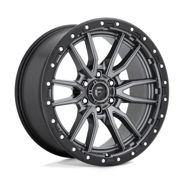 Fuel D680 Rebel Matte Gun Metal Black Bead Ring 9x18 5x150 ET1 CB110,1 60° 1133 kg D68018905650