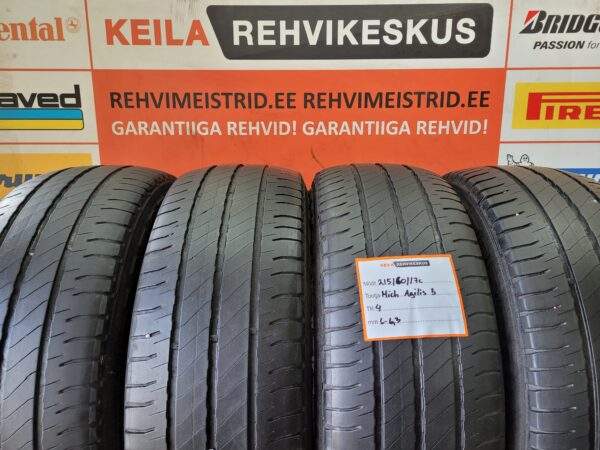 #215/60/17c Michelin Agilis2