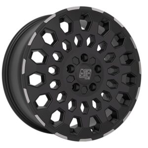 MSW 99 Van Matt Black Lip Polished 8x19 6x120 ET45 CB74,5 60° 1150 kg W19475003TO3