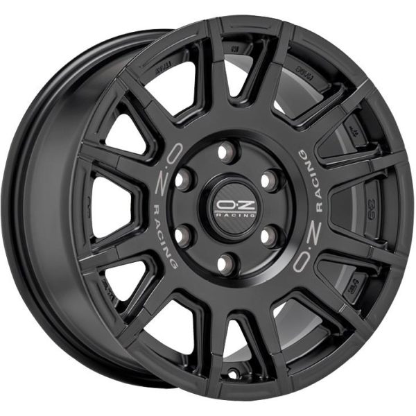 OZ Racing Rally Legend Matt Black + Dark Lettering 8x17 6x120 ET35 CB74,5 60° 1250 kg W01E00101CAI