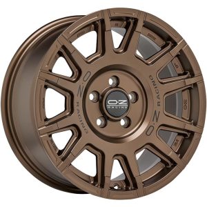 OZ Racing Rally Legend Matt Bronze + Black Lettering 8x17 6x120 ET35 CB74,5 60° 1250 kg W01E00101D2