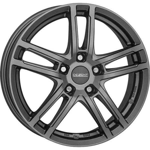 Dezent TZ Graphite matt 6,5x16 5x110 ET40 CB65,1 60° 730 kg TTZZ7GA40E
