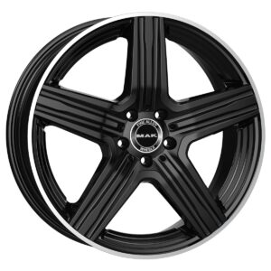 MAK Lewis-D Gloss Black Mirror Ring 11x21 5x112 ET49 CB66,6 (Long Bolt) R14 1050 kg F1121EDGL49WS4Y