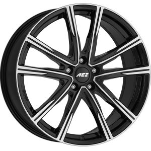 AEZ Montreal dark Black/polished 7,5x19 5x114.3 ET51 CB67,1 60° 750 kg AMO9J0BP51E
