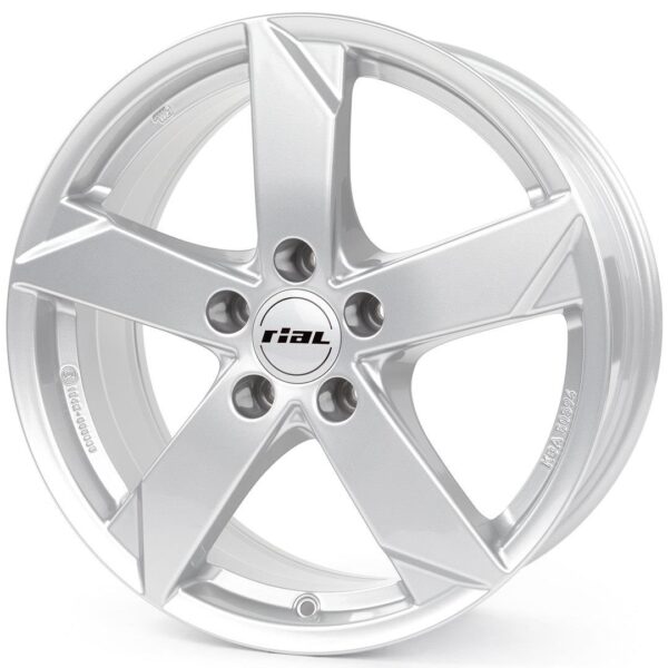 Rial Kodiak polar-silver 6,5x16 5x105 ET39 CB56,6 60° 610 kg KK65639O81-0