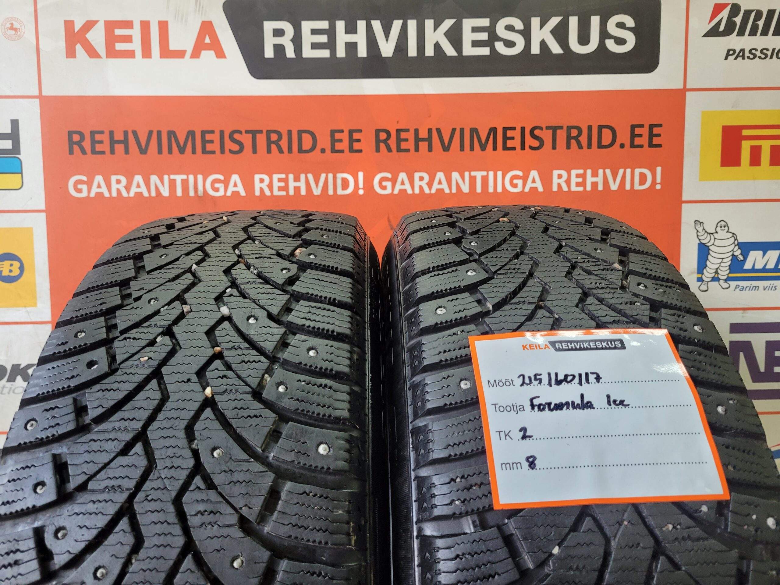 #215/60/17 Formula Ice