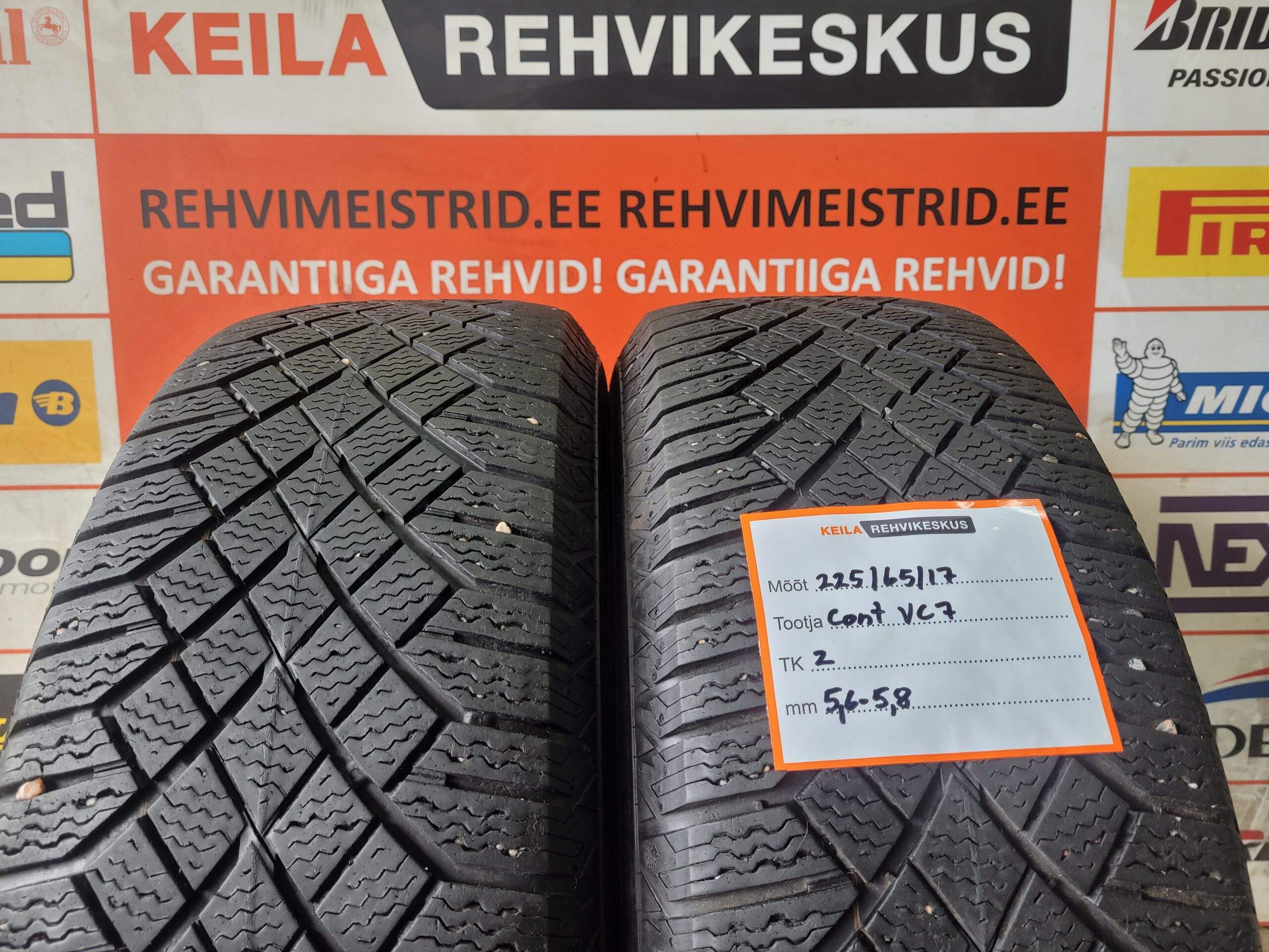 #225/65/17 Continental VikingContact7