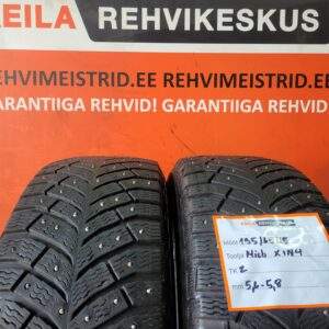 #195/65/15 Michelin X-ice North4