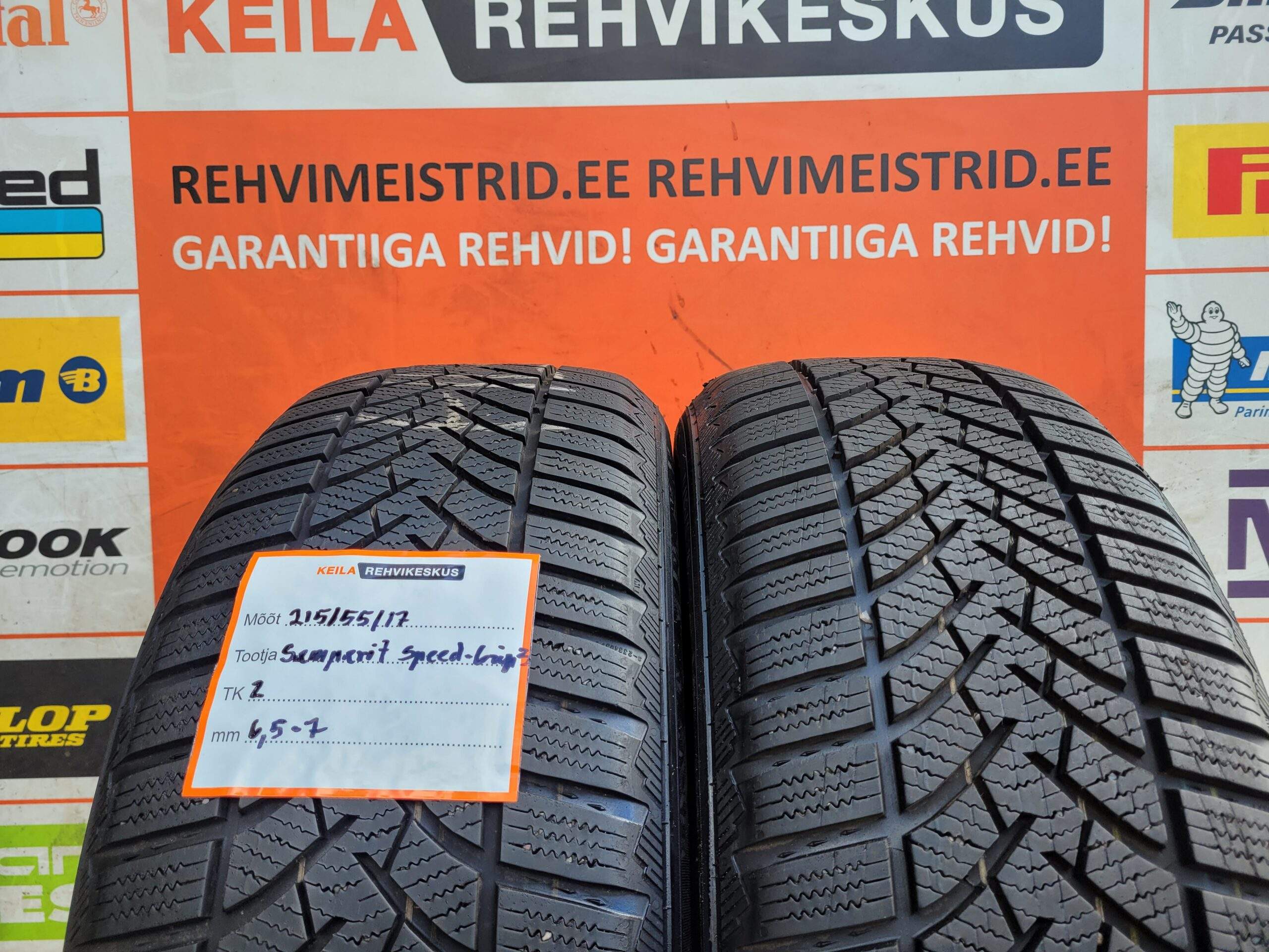 #215/55/17 Semperit Speed-Grip2